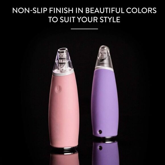 Microderm Glo Diamond Microdermabrasion and Suction Tool Purple & Peptide Serum - Picture 5 of 15